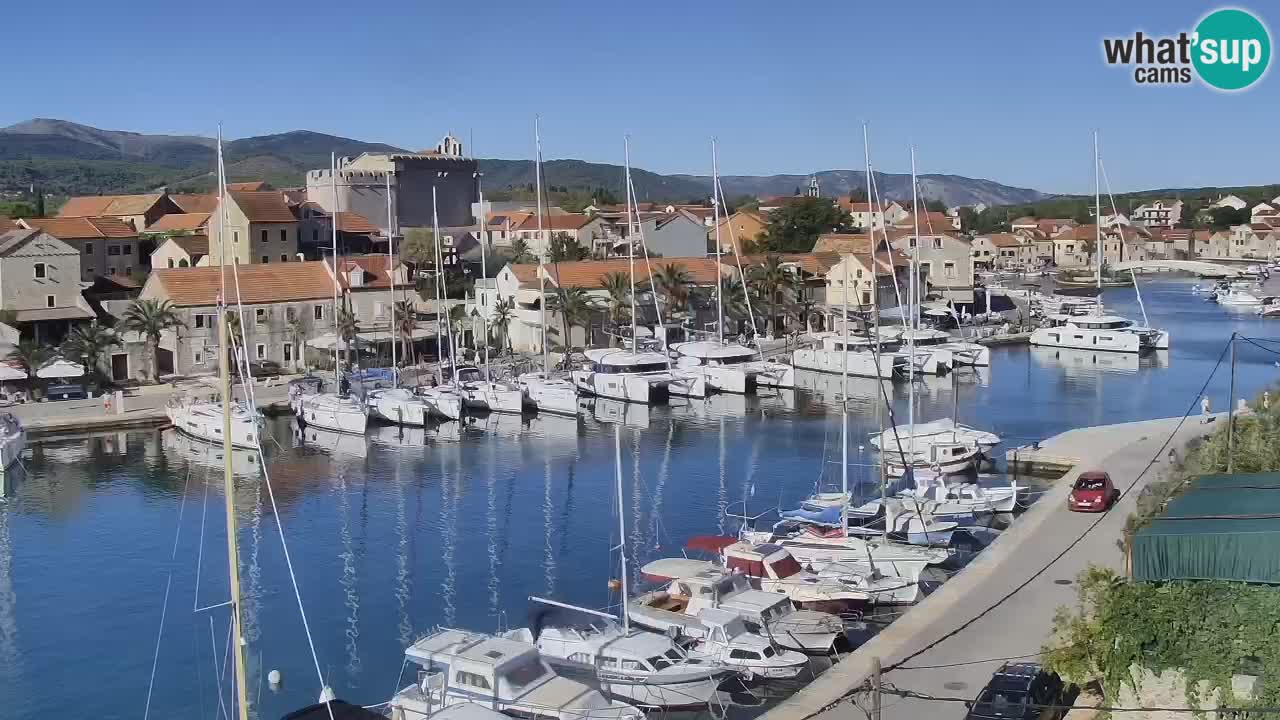 Web kamera Hvar Vrboska marina | otok Hvar | Dalmacija