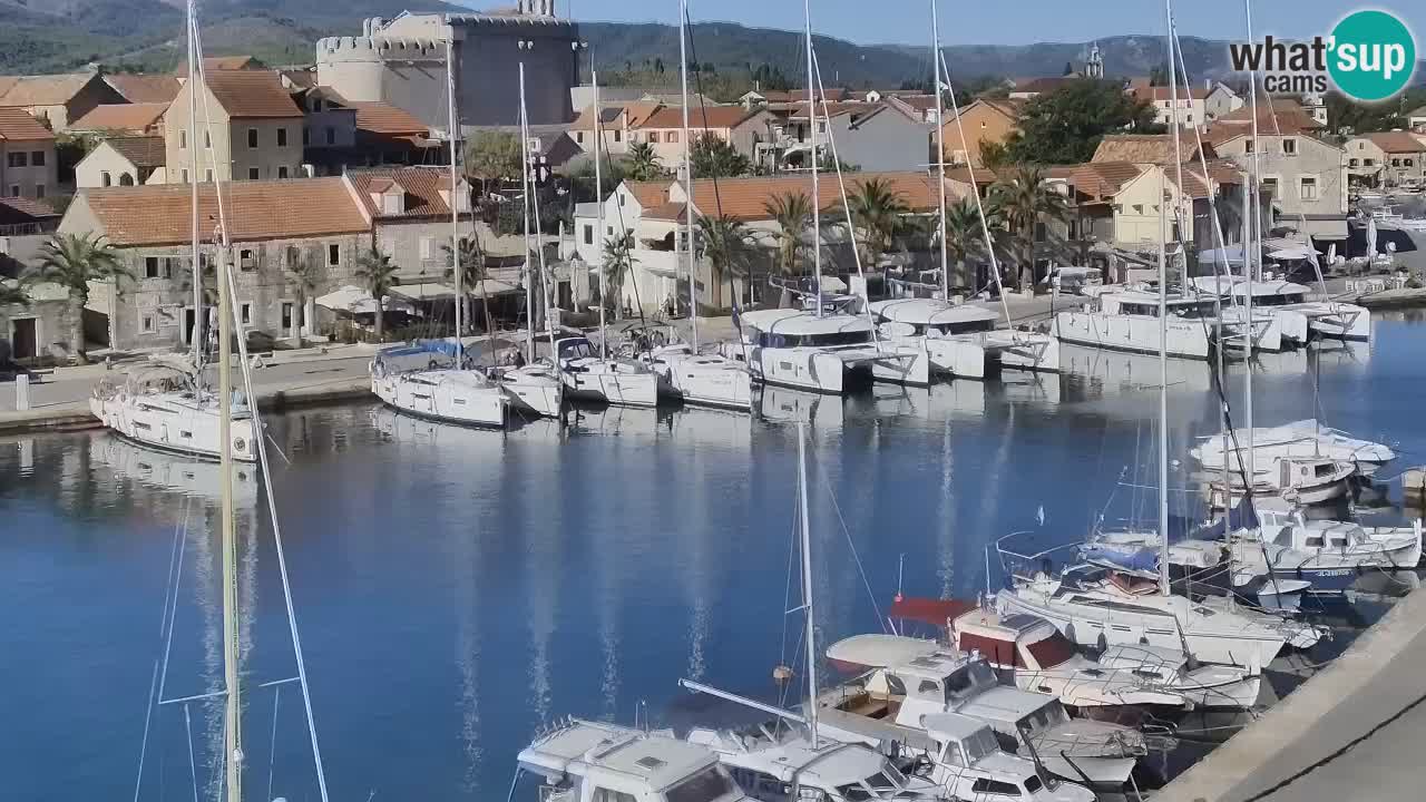 Livecam Vrboska marina | Hvar island | Dalmatia