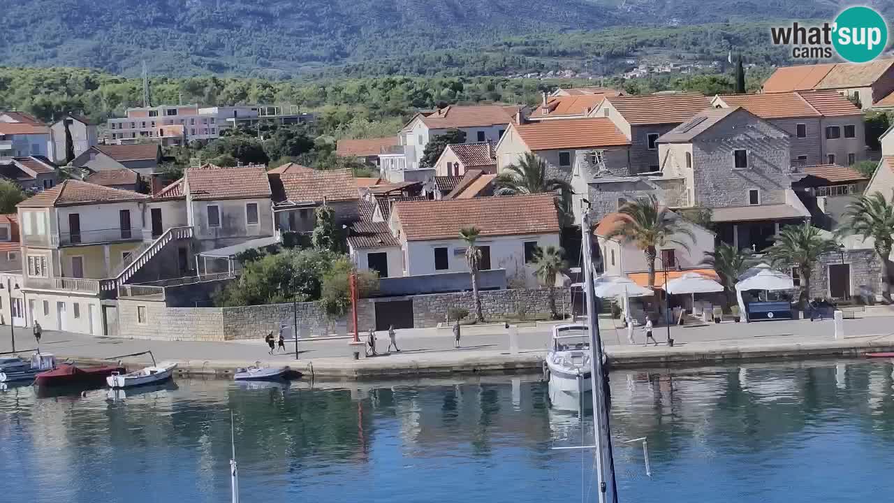 Livecam Vrboska marina | Hvar island | Dalmatia