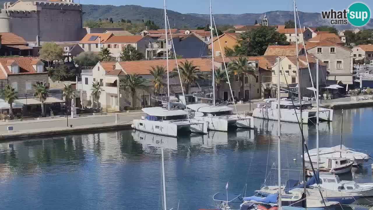 Livecam Hvar Vrboska marina | Île de Hvar | Dalmatia