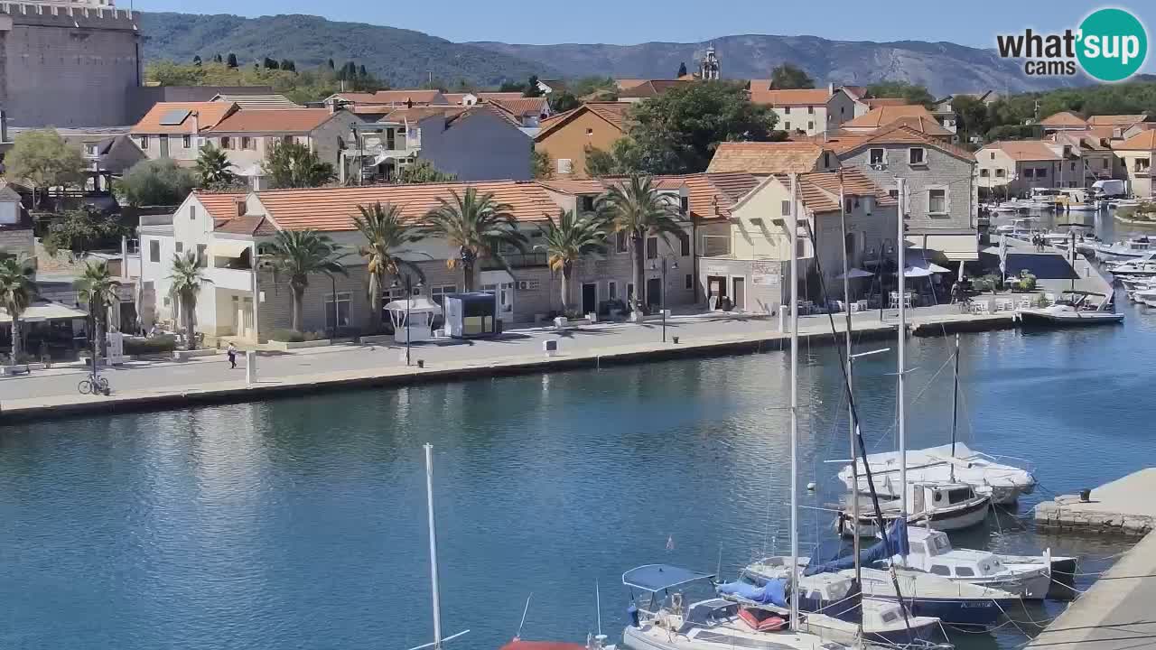 Livecam Vrboska marina | Hvar island | Dalmatia