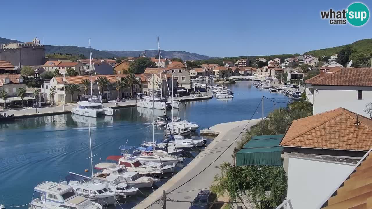 Webcam Vrboska marina | Hvar Insel | Dalmatien