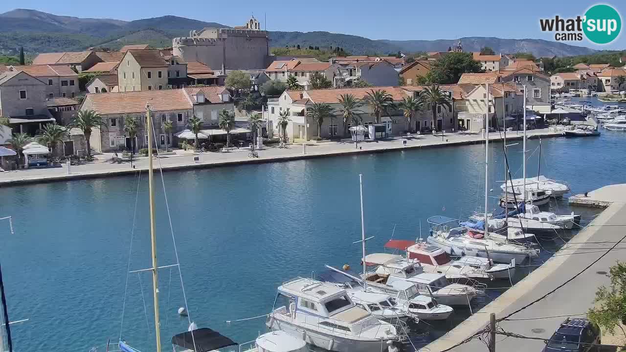 Webcam Vrboska marina | Hvar Insel | Dalmatien
