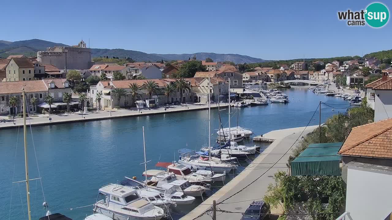 Webcam Hvar Vrboska marina | Dalmazia