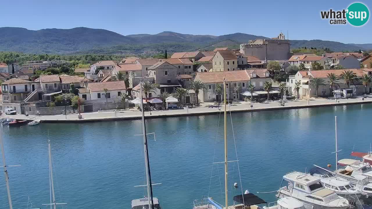 Webcam Hvar Vrboska marina | Dalmazia