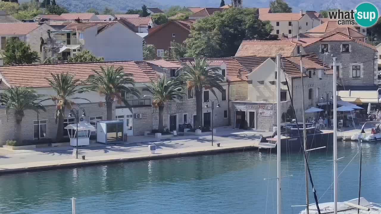 Webcam Vrboska marina | Hvar Insel | Dalmatien