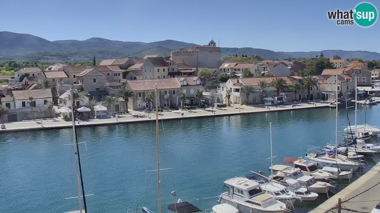 Webcam Vrboska marina | Hvar Insel | Dalmatien