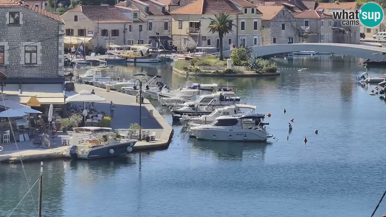 Webcam Vrboska marina | Hvar Insel | Dalmatien