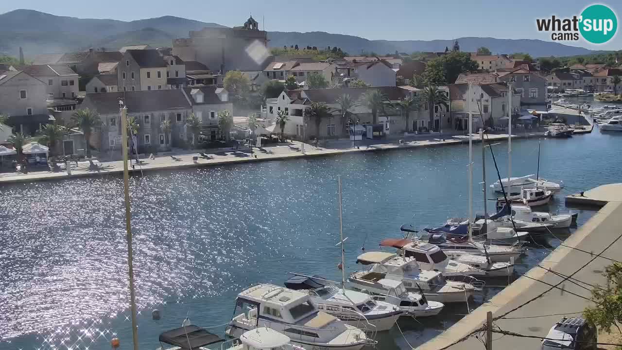 Webcam Vrboska marina | Hvar Insel | Dalmatien