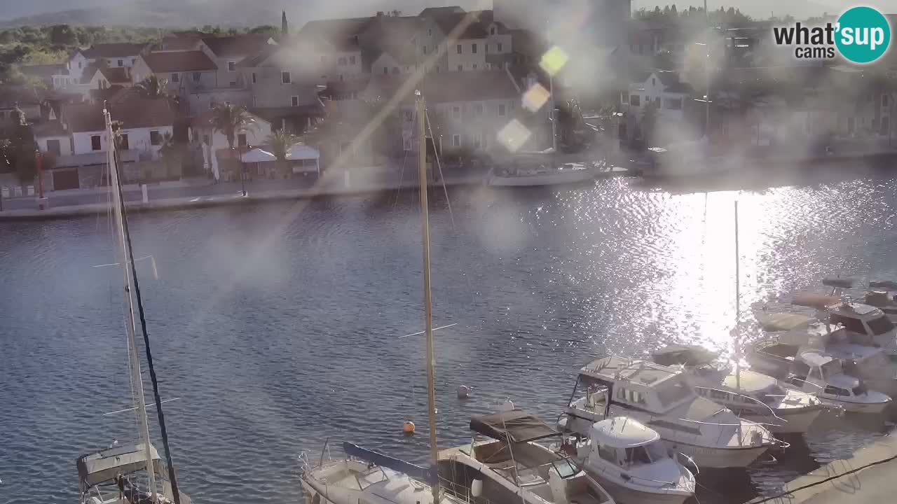 Livecam Hvar Vrboska marina | Île de Hvar | Dalmatia