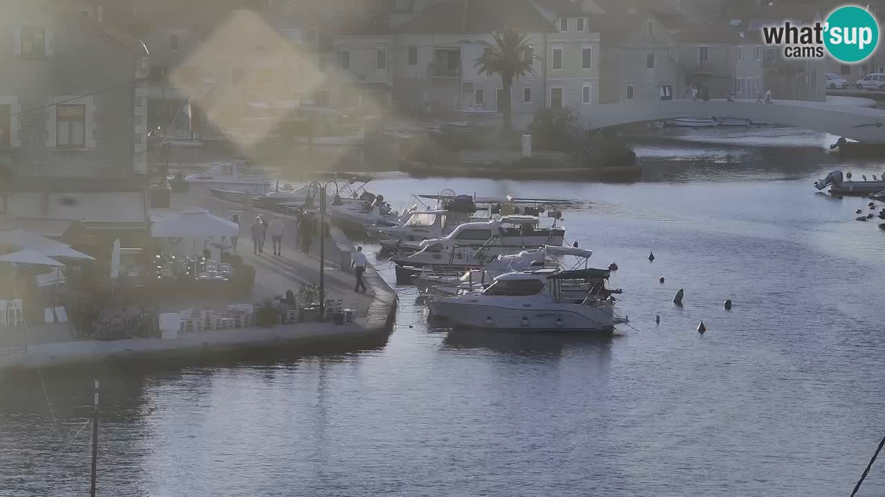 Livecam Hvar Vrboska marina | Île de Hvar | Dalmatia