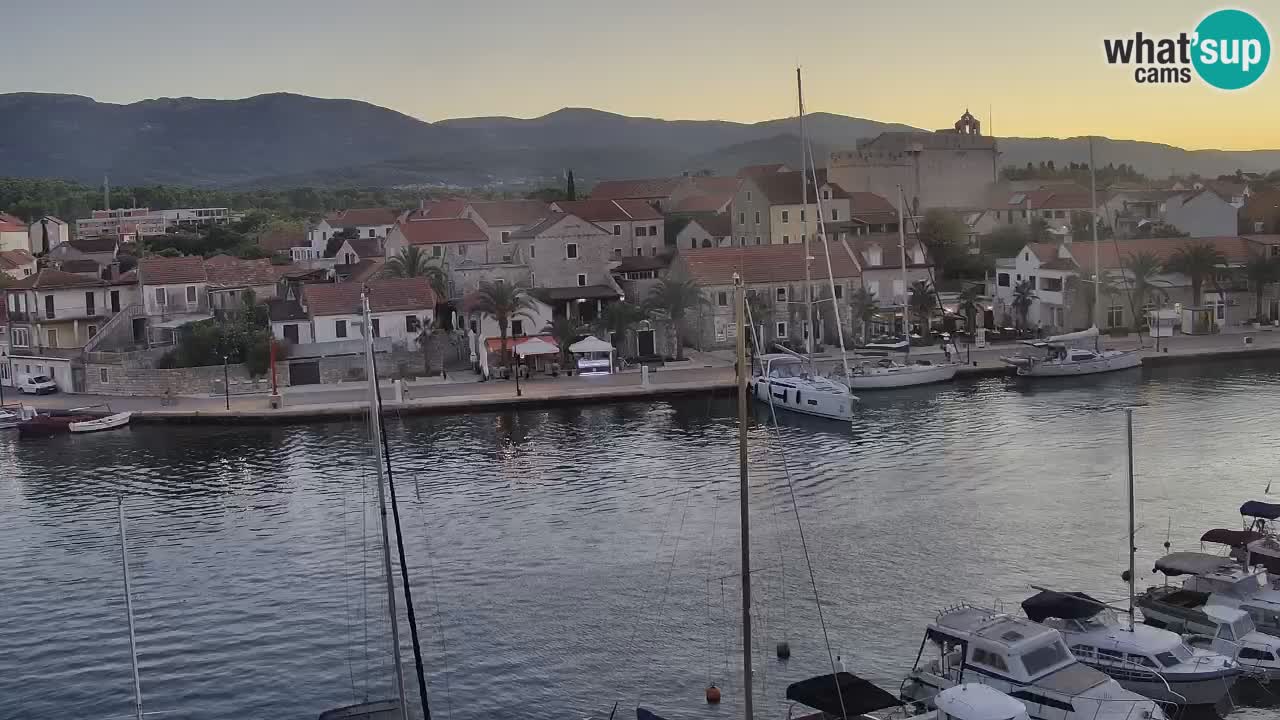 Web kamera Hvar Vrboska marina | otok Hvar | Dalmacija