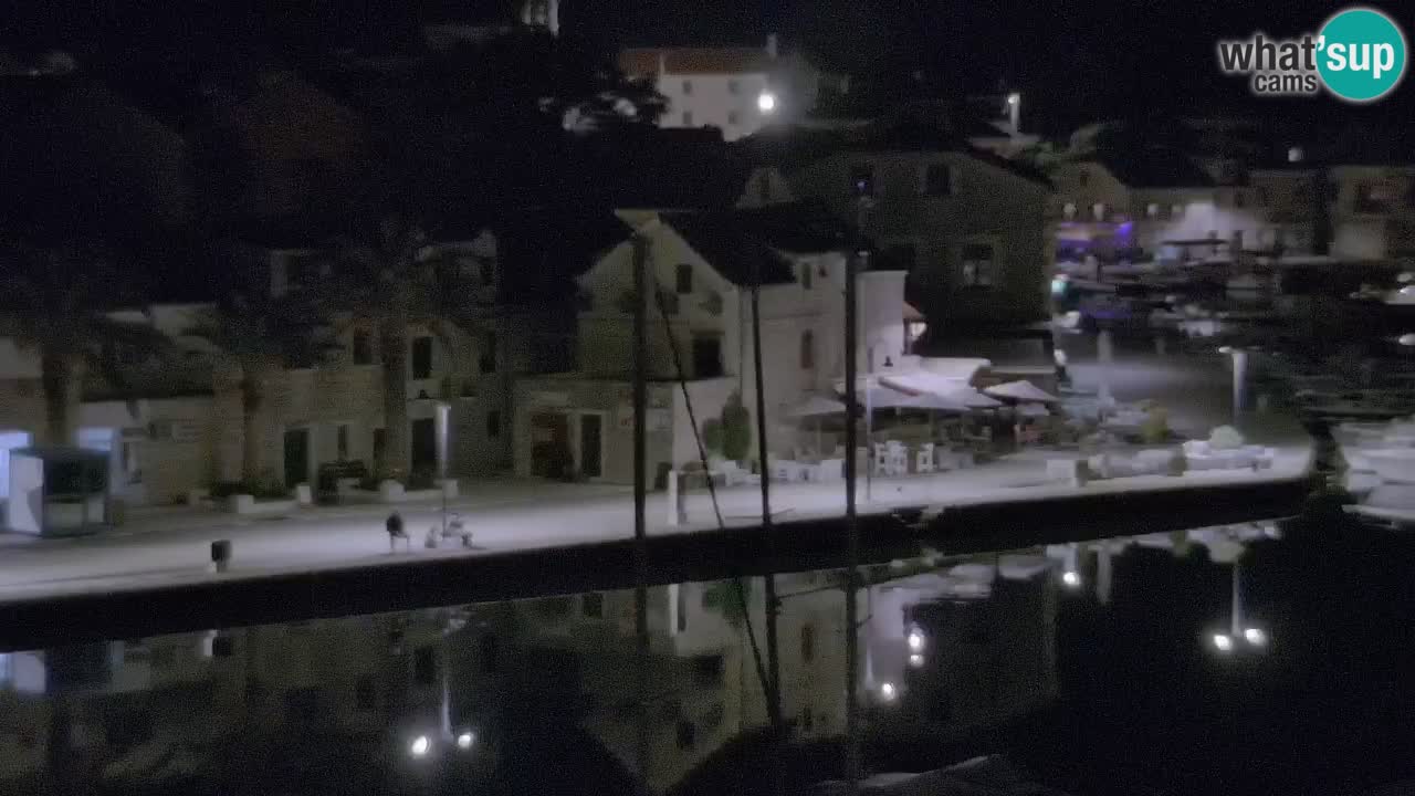Livecam Hvar Vrboska marina | Île de Hvar | Dalmatia