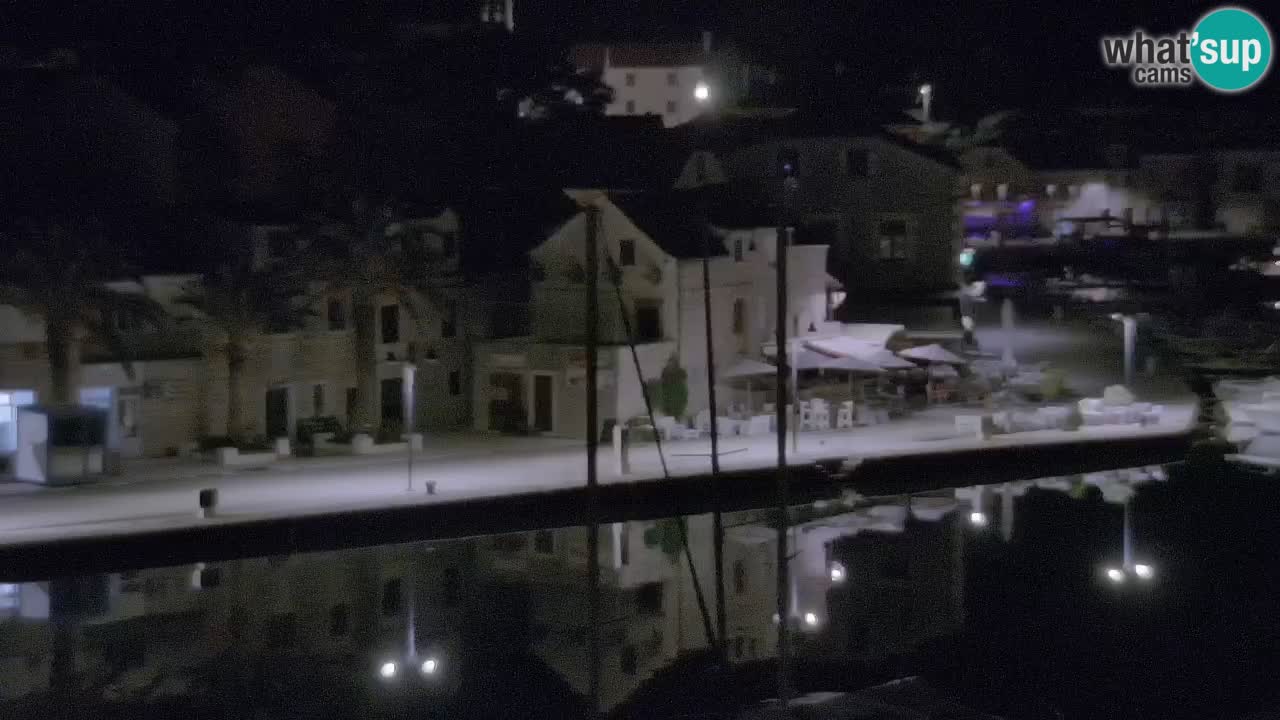 Livecam Hvar Vrboska marina | Île de Hvar | Dalmatia