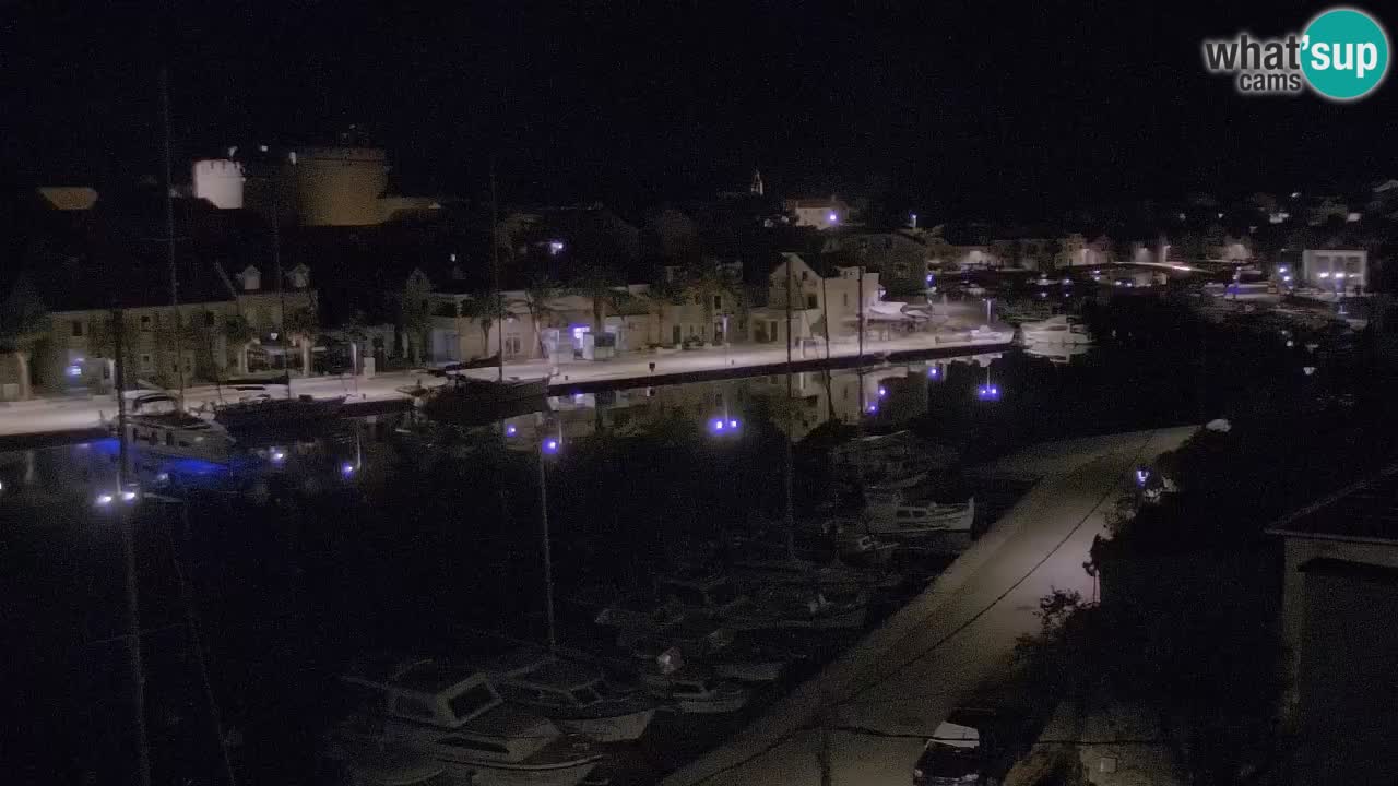 Webcam Vrboska marina | Hvar Insel | Dalmatien