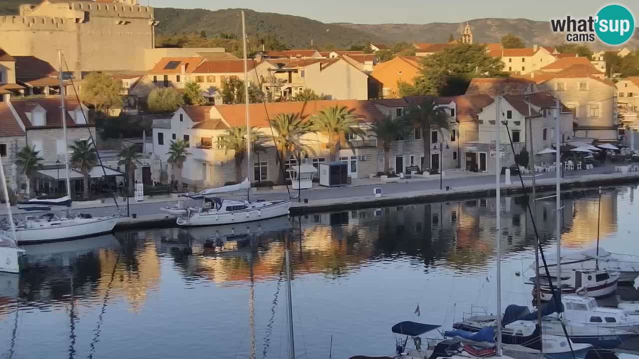 Webcam Vrboska marina | Hvar Insel | Dalmatien