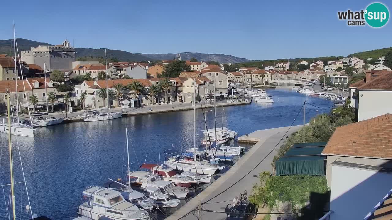 Webcam Vrboska marina | Hvar Insel | Dalmatien