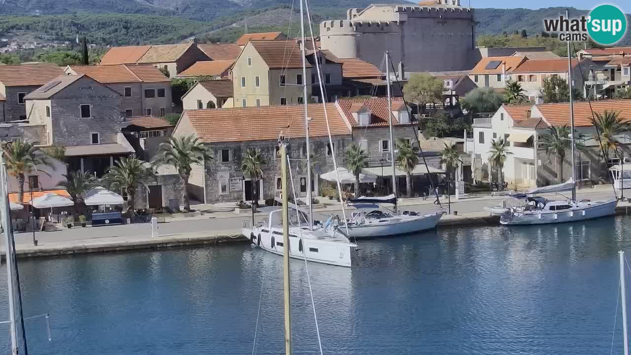 Livecam Vrboska marina | Hvar island | Dalmatia