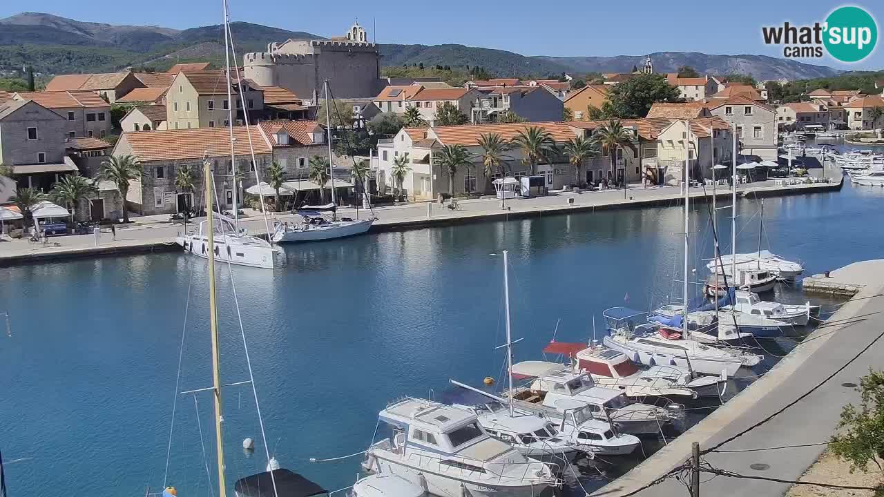 Livecam Vrboska marina | Hvar island | Dalmatia