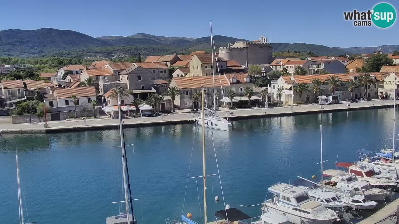Webcam Vrboska marina | Hvar Insel | Dalmatien