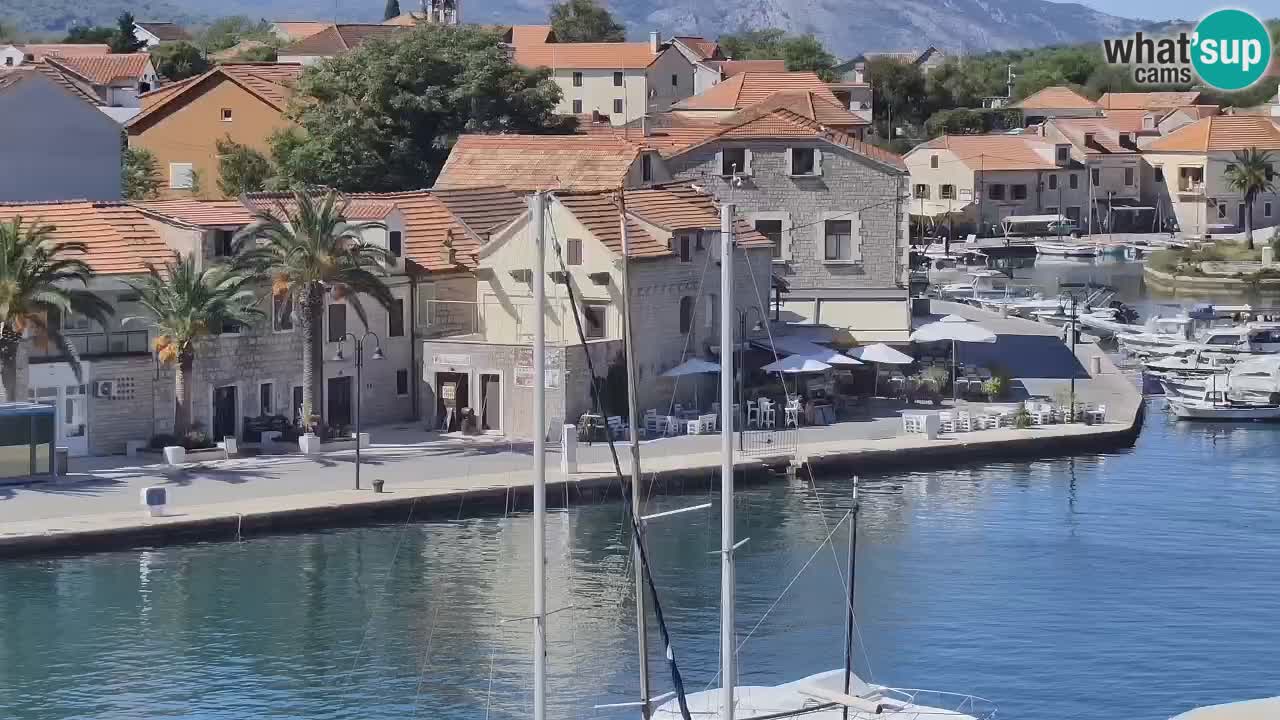 Livecam Vrboska marina | Hvar island | Dalmatia