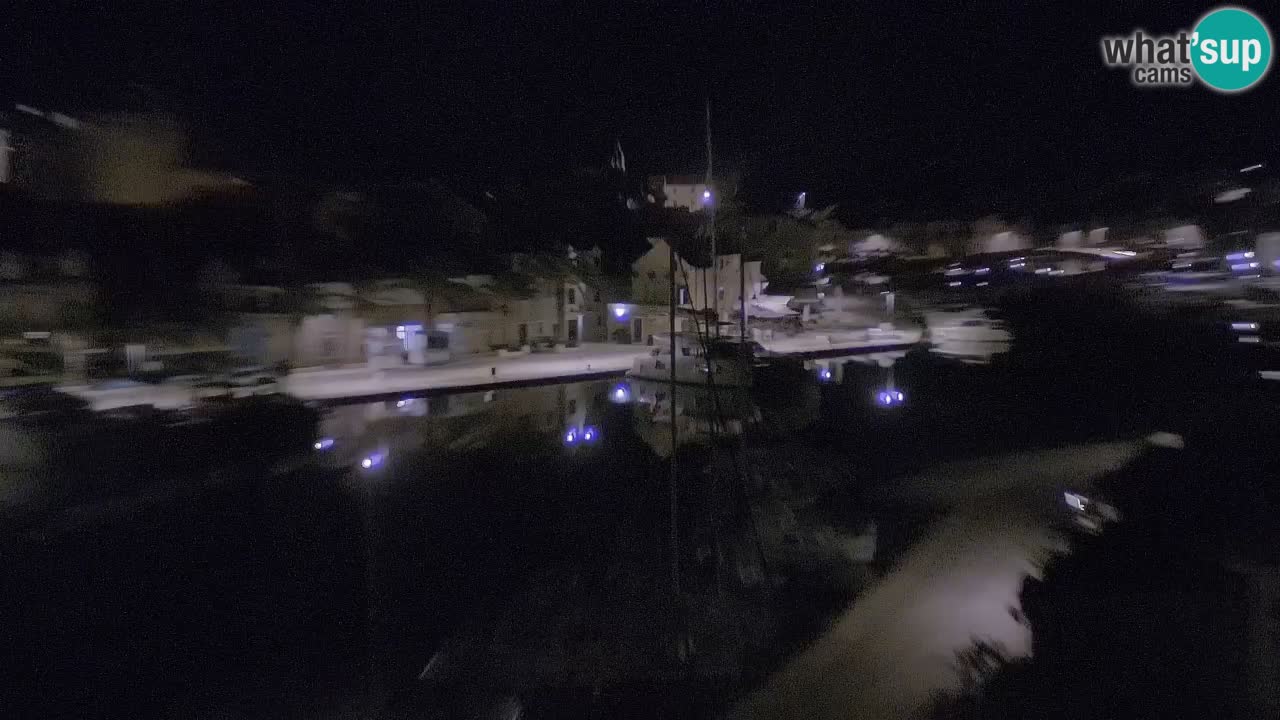 Livecam Hvar Vrboska marina | Île de Hvar | Dalmatia
