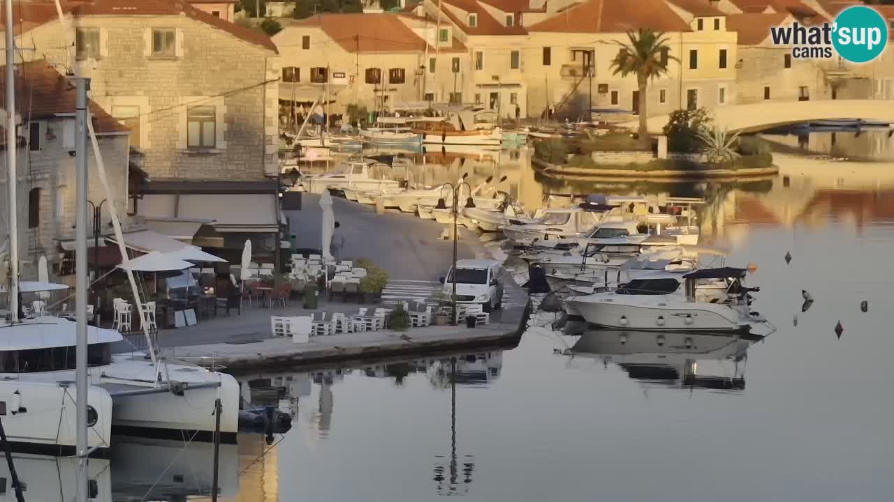 Webcam Vrboska marina | Hvar Insel | Dalmatien