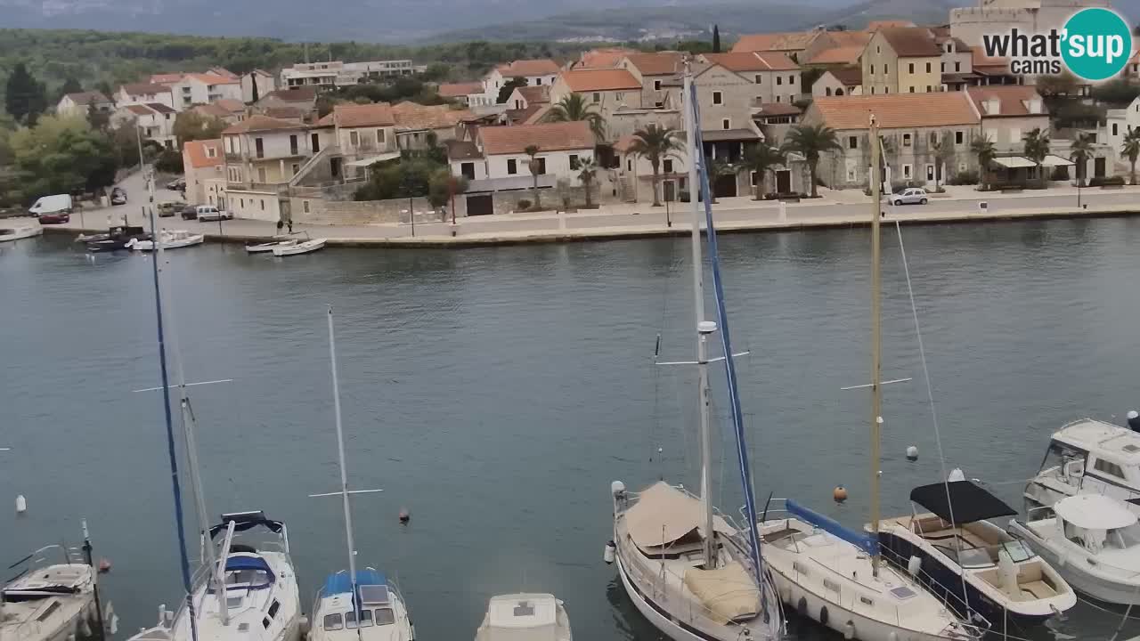 Webcam Hvar Vrboska marina | Dalmazia