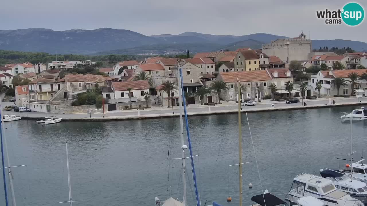 Livecam Hvar Vrboska marina | Île de Hvar | Dalmatia