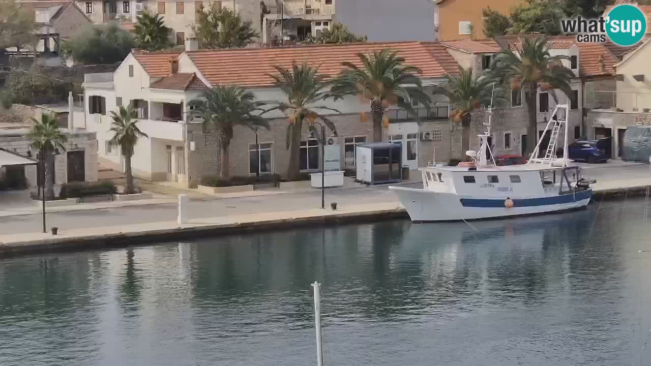 Livecam Hvar Vrboska marina | Île de Hvar | Dalmatia