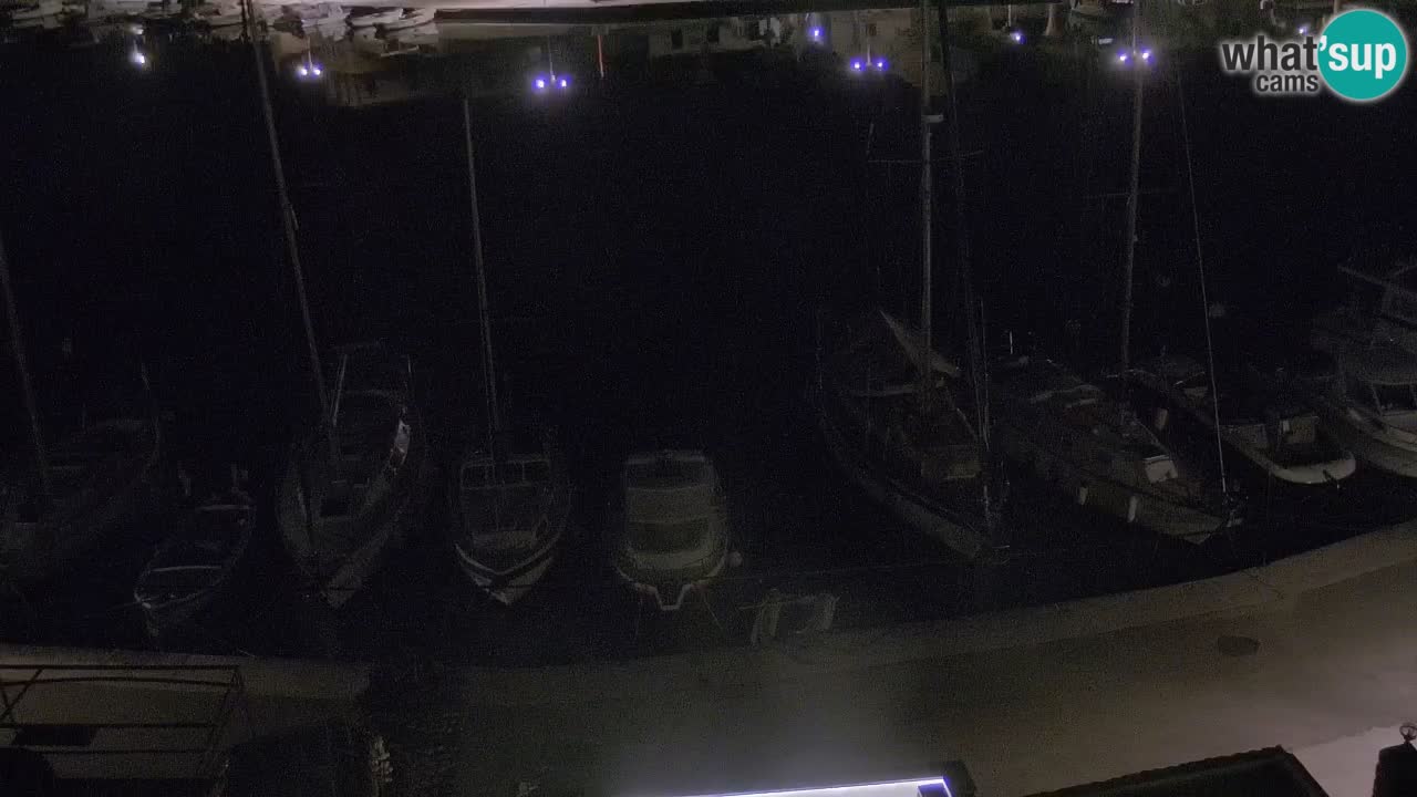 Webcam Vrboska marina | Hvar Insel | Dalmatien