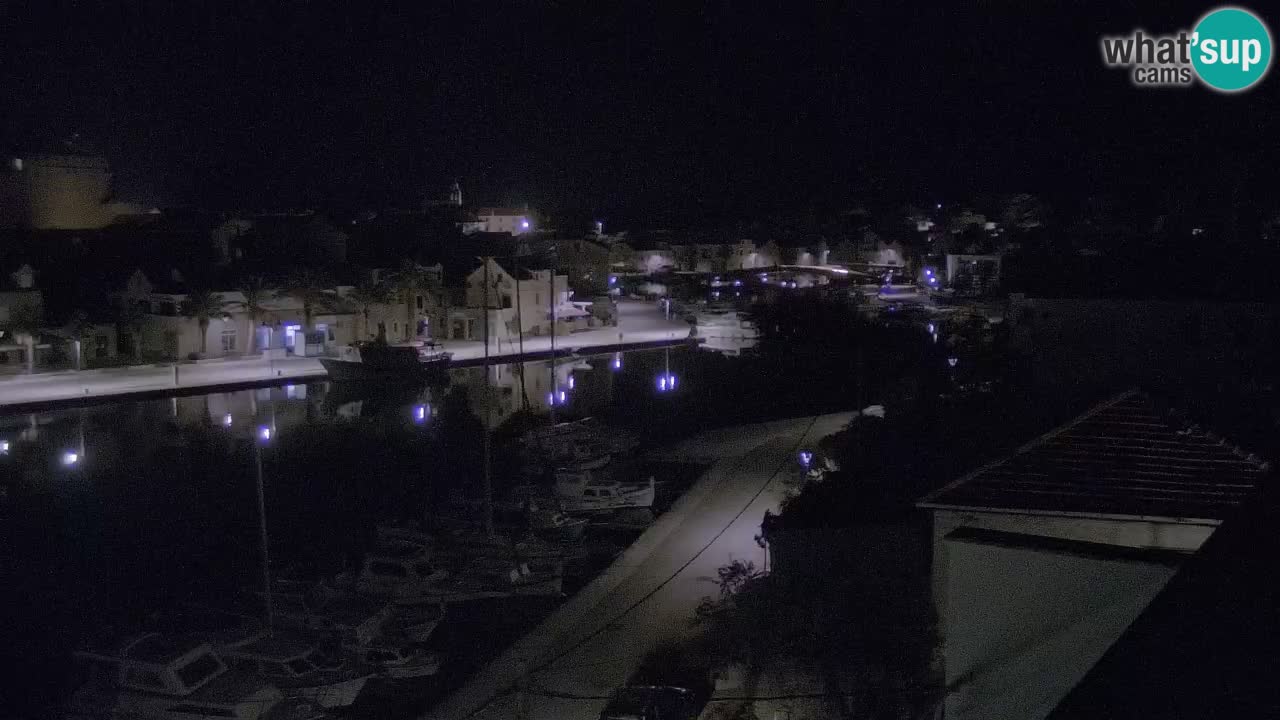 Webcam Vrboska marina | Hvar Insel | Dalmatien