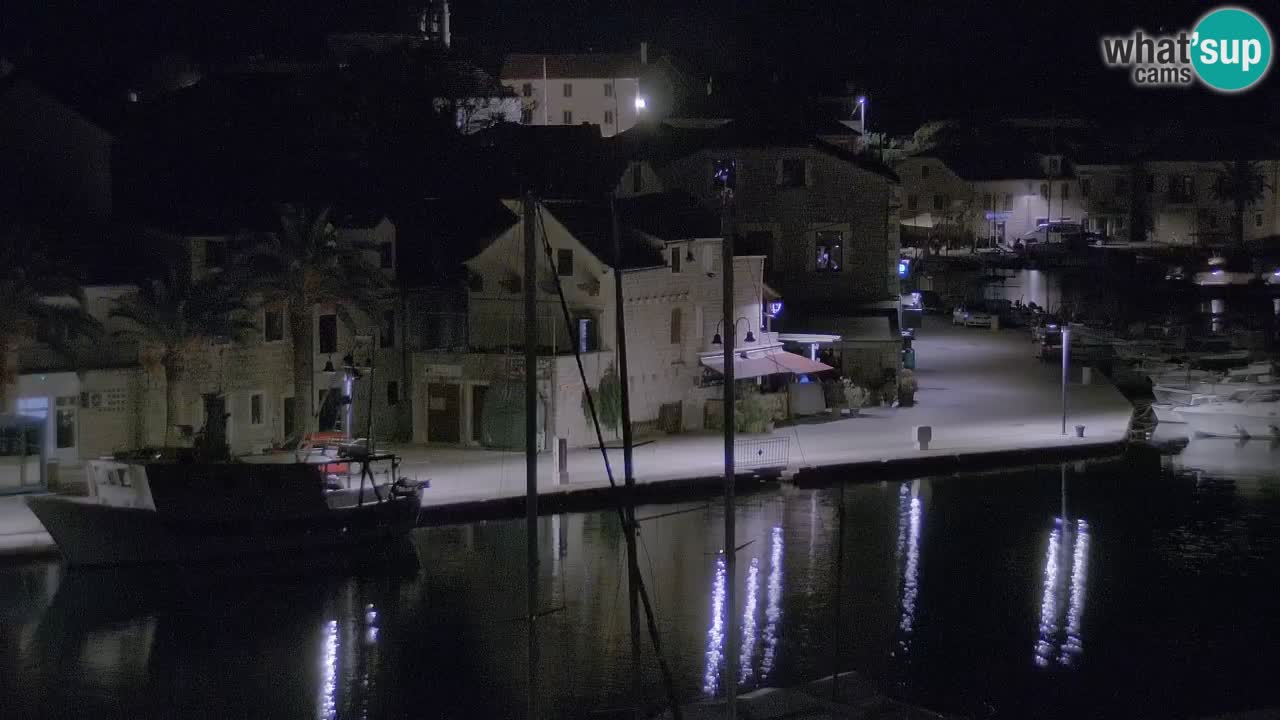 Webcam Vrboska marina | Hvar Insel | Dalmatien