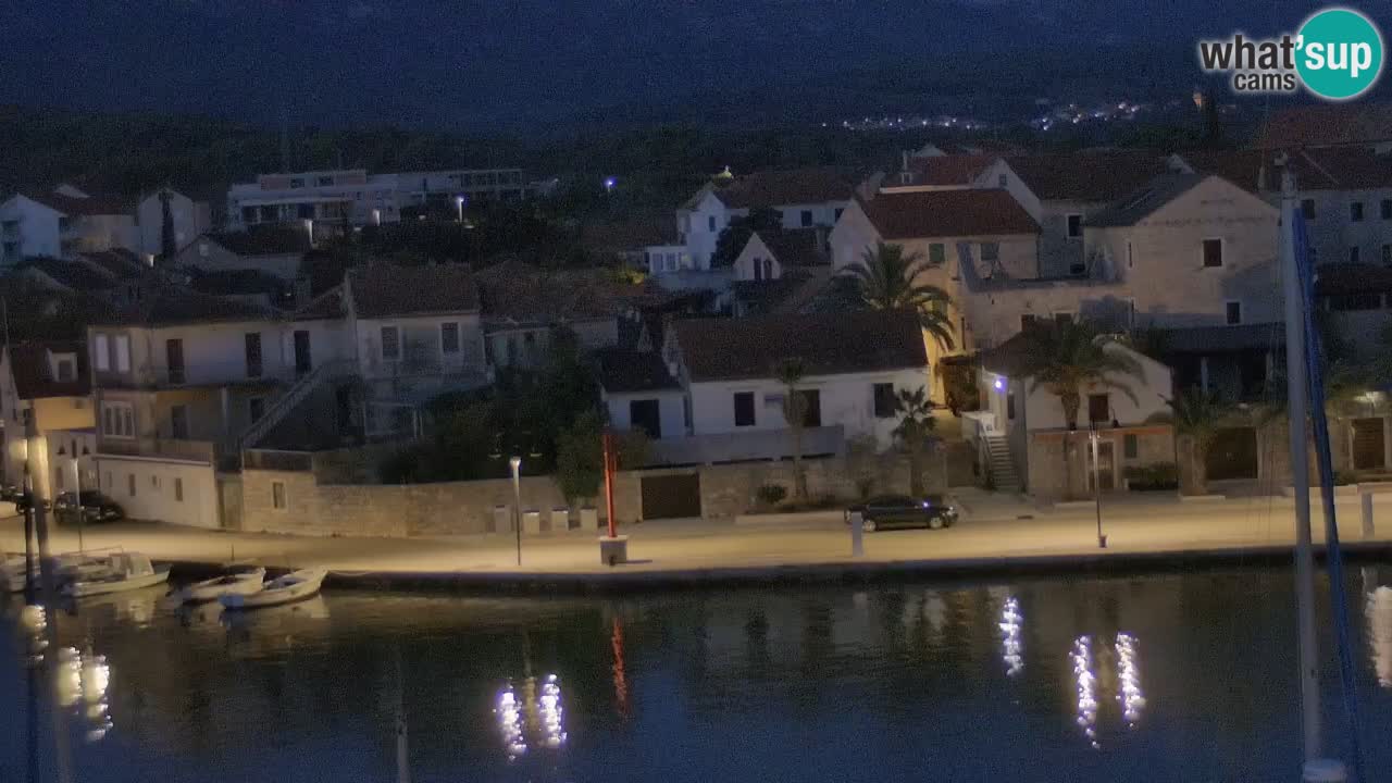 Webcam Vrboska marina | Hvar Insel | Dalmatien