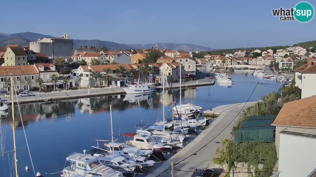 Webcam Vrboska marina | Hvar Insel | Dalmatien