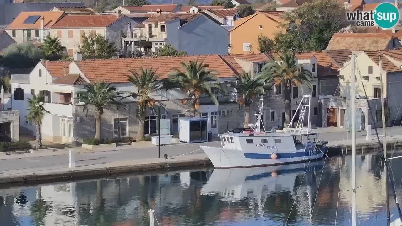 Webcam Vrboska marina | Hvar Insel | Dalmatien