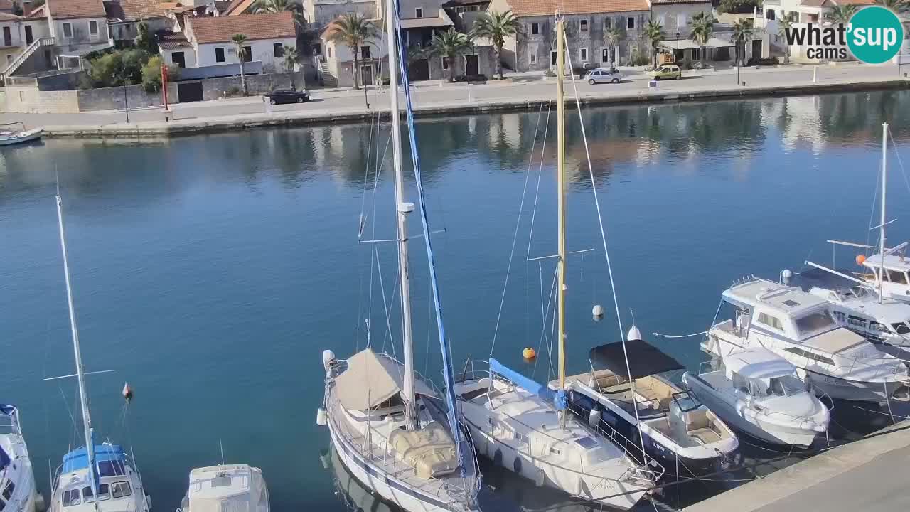 Webcam Vrboska marina | Hvar Insel | Dalmatien