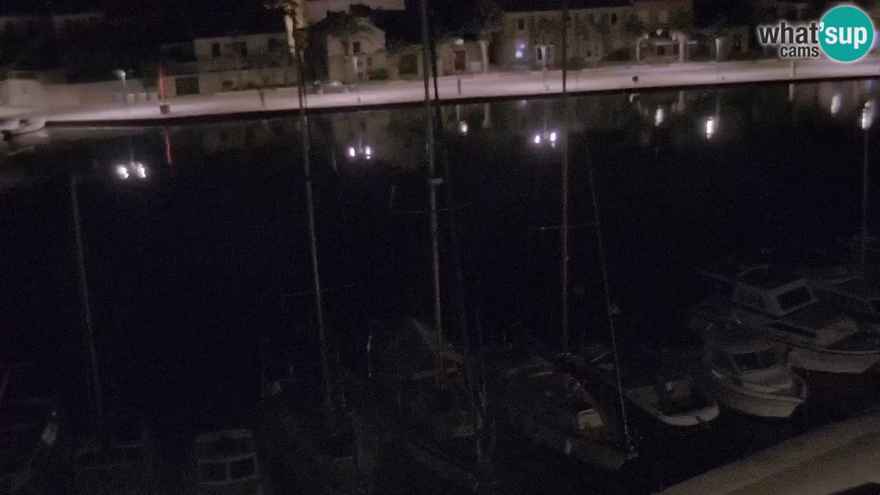 Webcam Vrboska marina | Hvar Insel | Dalmatien