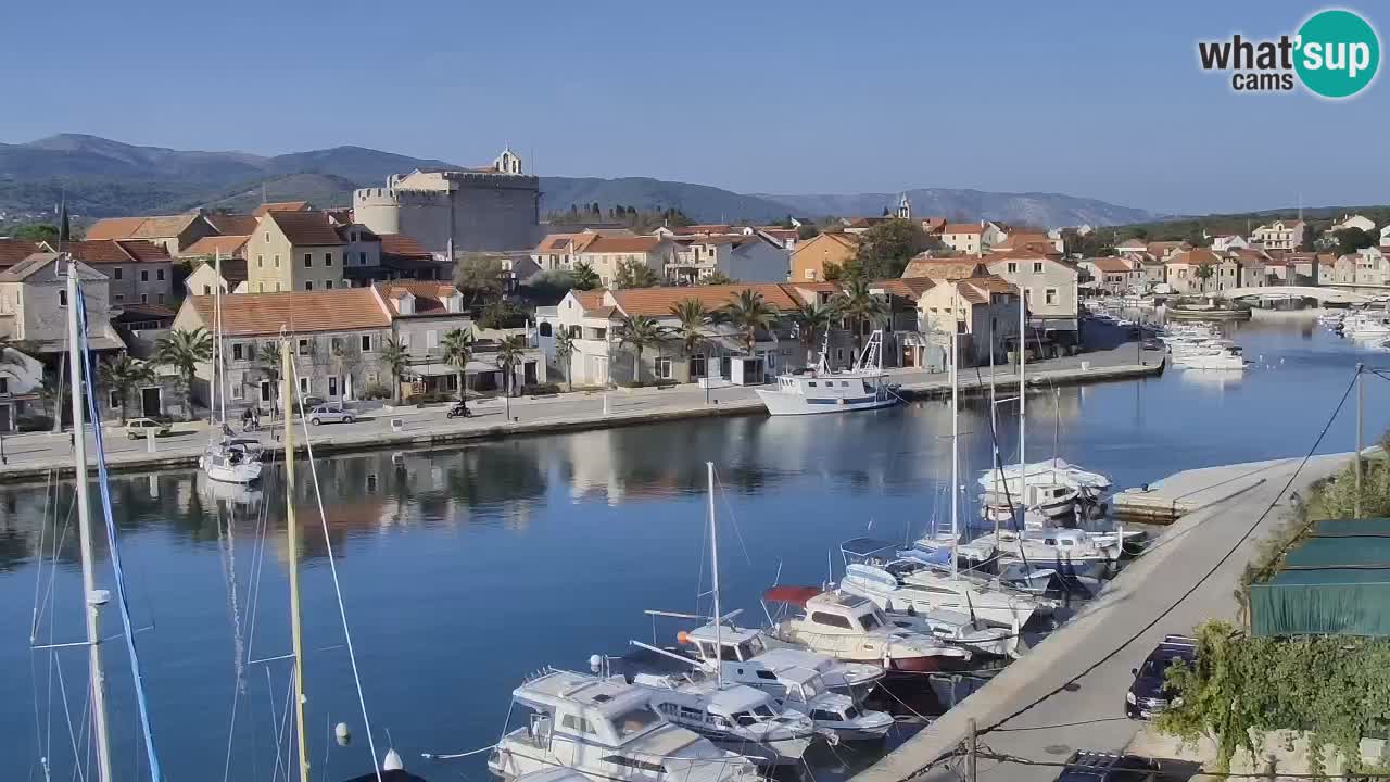 Livecam Hvar Vrboska marina | Île de Hvar | Dalmatia