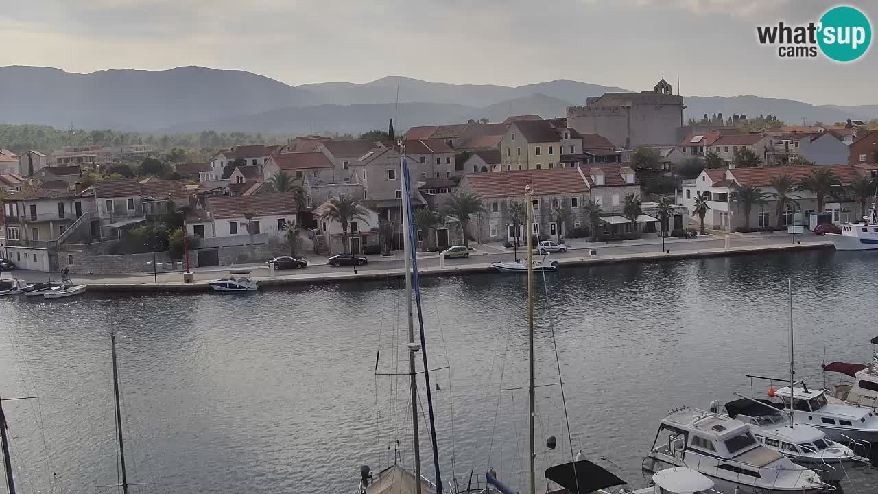 Webcam Hvar Vrboska marina | Dalmazia