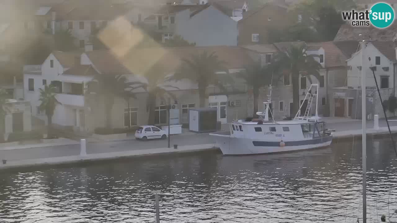 Livecam Vrboska marina | Hvar island | Dalmatia