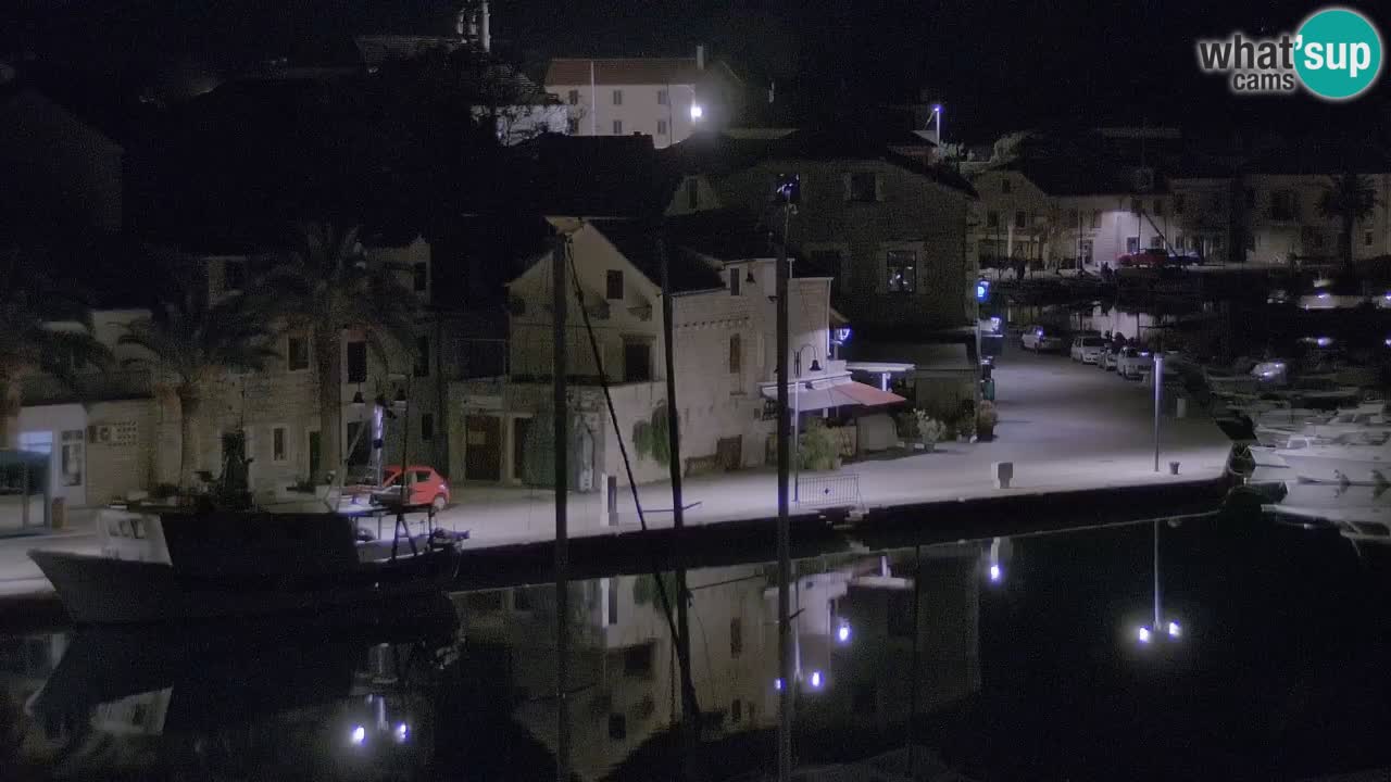 Webcam Hvar Vrboska marina | Dalmazia