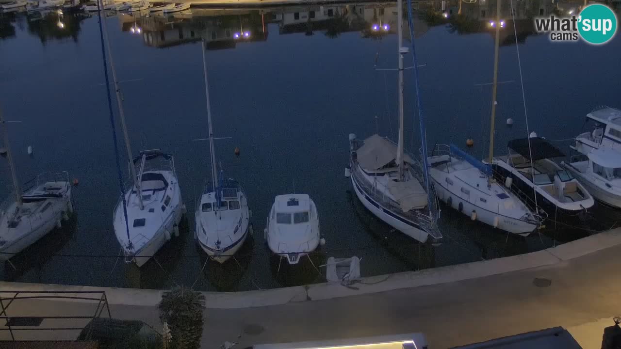 Webcam Vrboska marina | Hvar Insel | Dalmatien