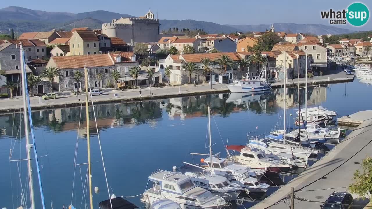 Webcam Vrboska marina | Hvar Insel | Dalmatien