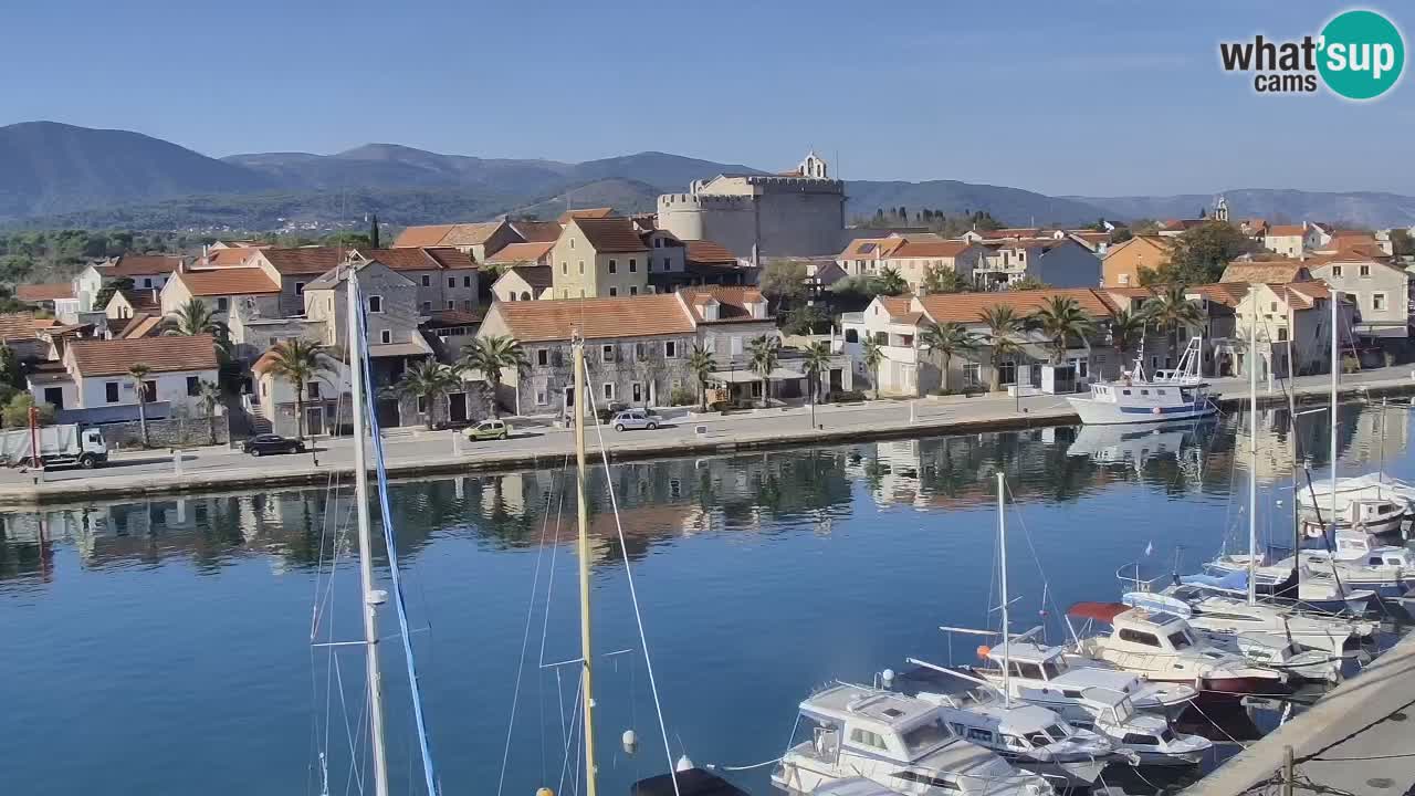Livecam Vrboska marina | Hvar island | Dalmatia