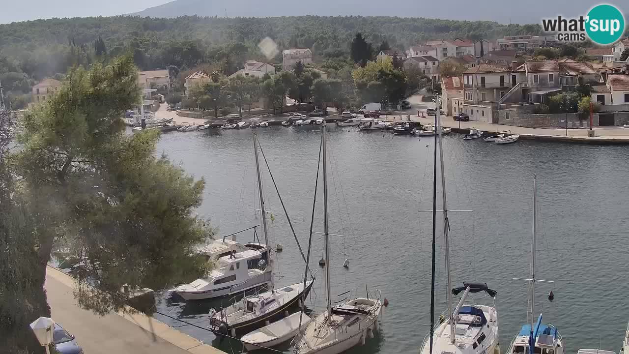 Livecam Vrboska marina | Hvar island | Dalmatia