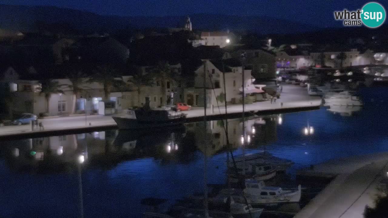 Livecam Hvar Vrboska marina | Île de Hvar | Dalmatia