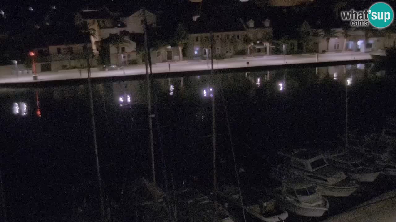 Web kamera Hvar Vrboska marina | otok Hvar | Dalmacija