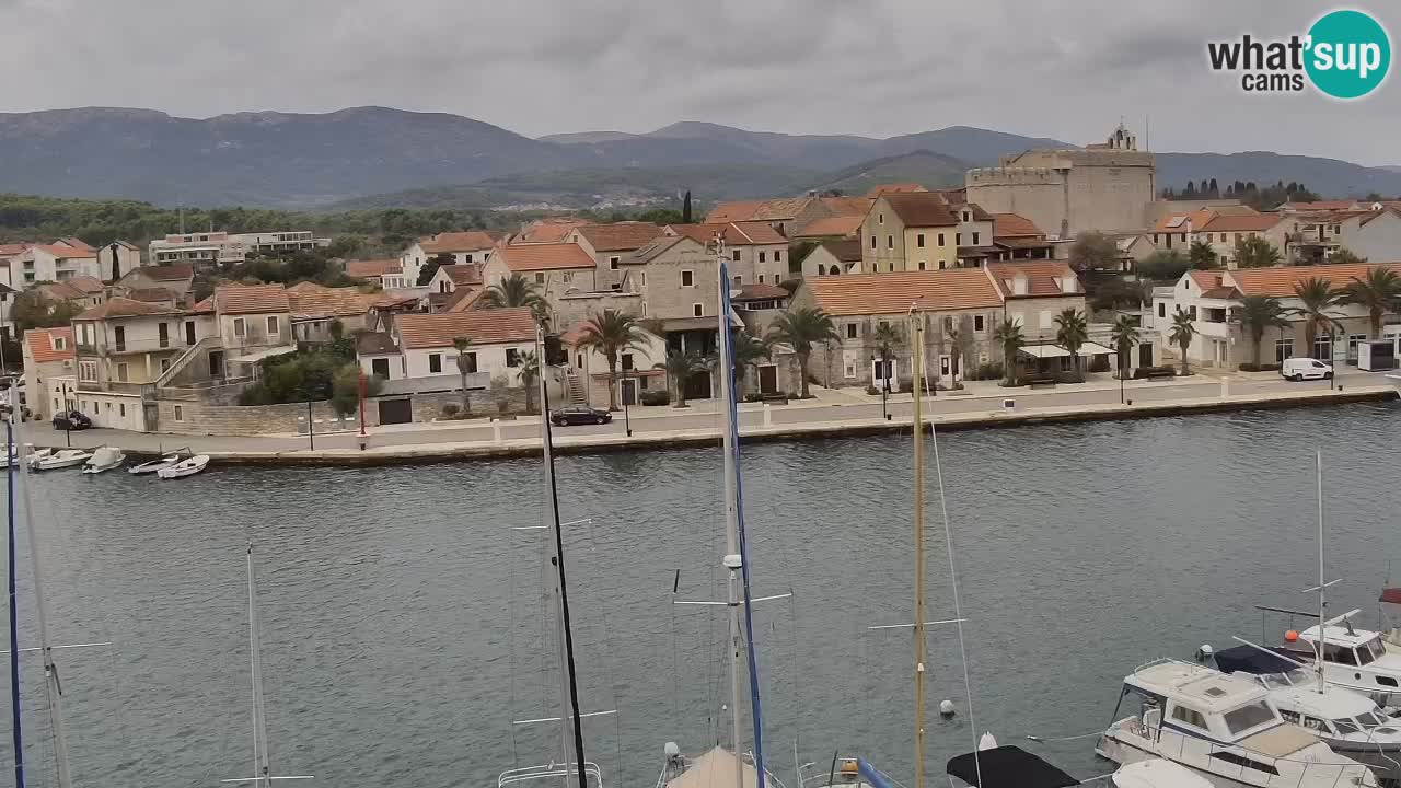 Livecam Vrboska marina | Hvar island | Dalmatia