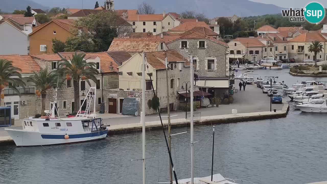 Webcam Vrboska marina | Hvar Insel | Dalmatien
